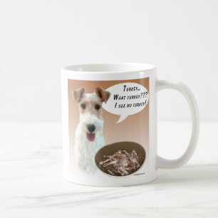 Wire Fox Terrier Turkey Coffee Mug