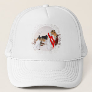 Wire Fox Terrier Winter Trucker Hat