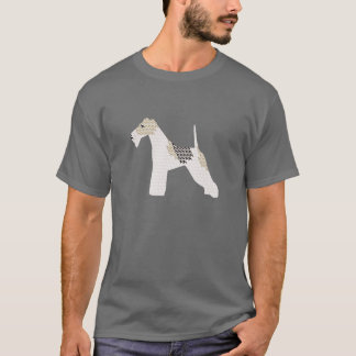 Wire Fox Terriers silhouettes T-Shirt