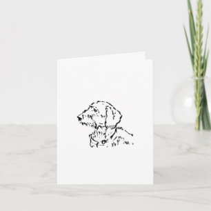 Wire Haired Dachshund Dog Parent Card