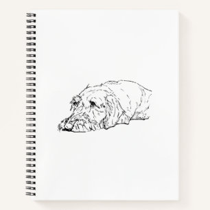 Wire Haired Dachshund Notebook Gift