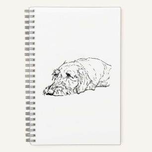 Wire Haired Dachshund Notebook Gift