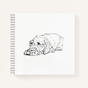 Wire Haired Dachshund Notebook Gift
