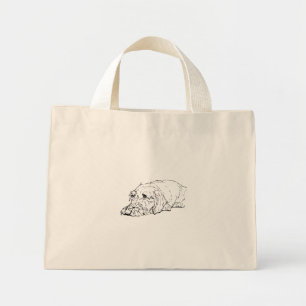 Wire Haired Dachshund Tote Bag