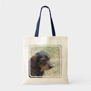 Wire Haired Daschund Dog Tote Bag