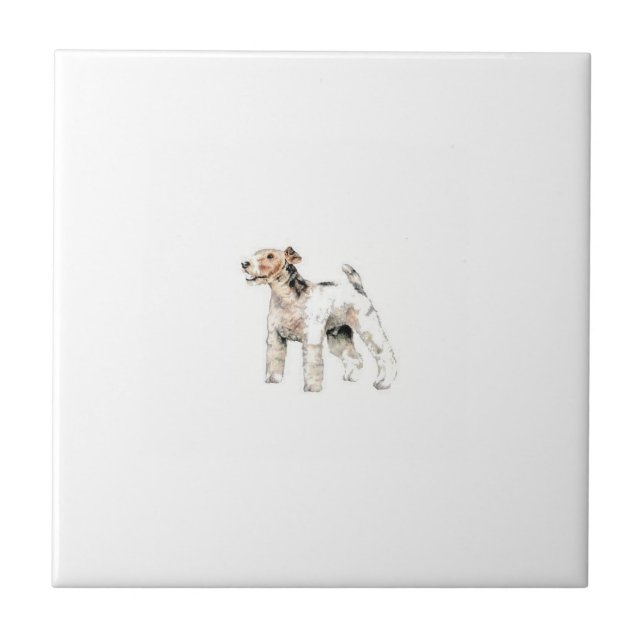 Wire Haired Fox Terrier Tile (Front)