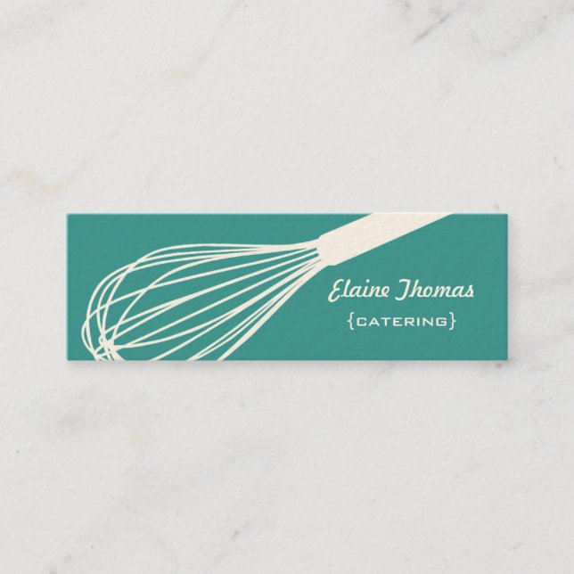 Wire Whisk Catering Card (Front)