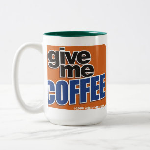 Wired Coffee 1 Two-Tone Coffee Mug