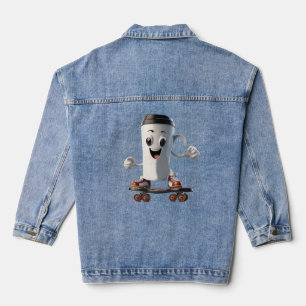wired coffee denim jacket