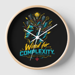 Wired For Complexity Control Engineering Clock