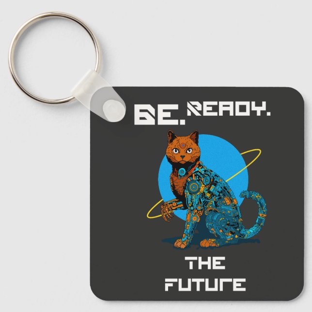 Wired for Tomorrow Key Ring (Front)