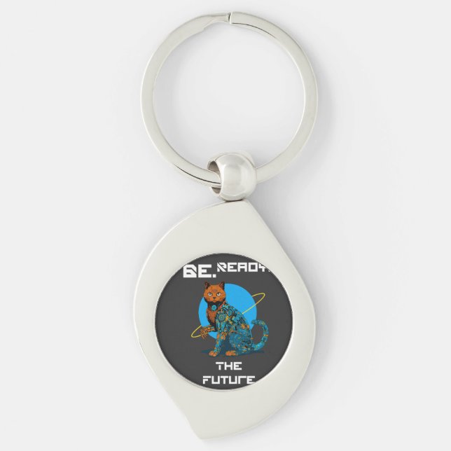 Wired for Tomorrow Key Ring (Front)