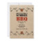 Wired Red Star BBQ Invitation