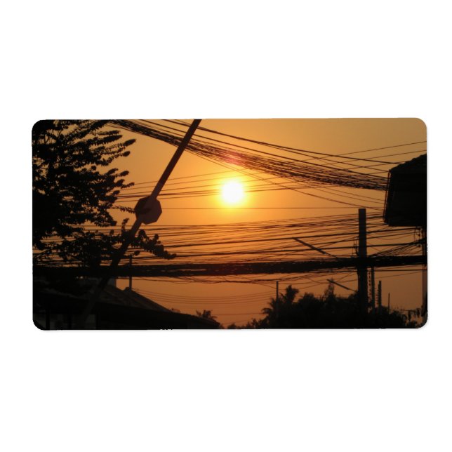 Wired Sunset ... Krung Thep, Thailand (Front)