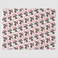 Wirehaired Dachshund Christmas Custom Name Dog