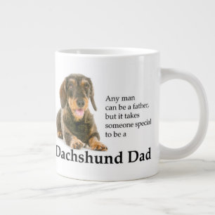 Wirehaired Dachshund Dad Jumbo Mug