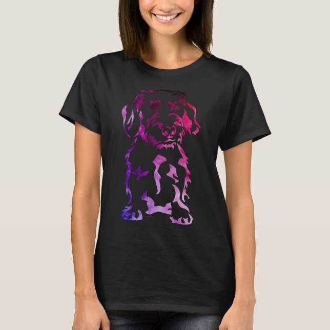 Wirehaired Dachshund Dog T-Shirt (Front)