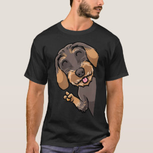 WireHaired Dachshund Dog T-Shirt