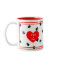 Wirehaired Dachshund "Queen of Hearts" Mug