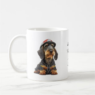 Wirehaired Dachshund Rescuer Coffee Mug