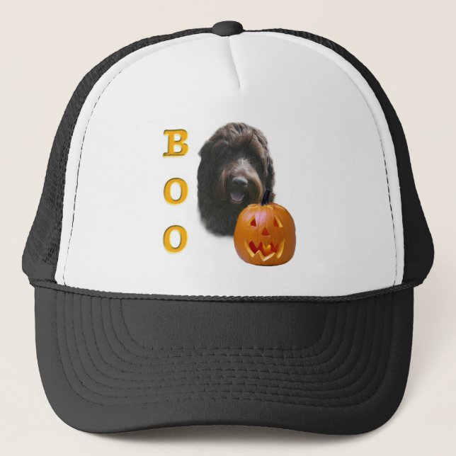 Wirehaired Pointing Griffon Boo Trucker Hat (Front)