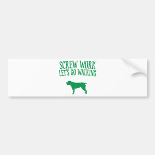 Wirehaired Pointing Griffon Bumper Sticker