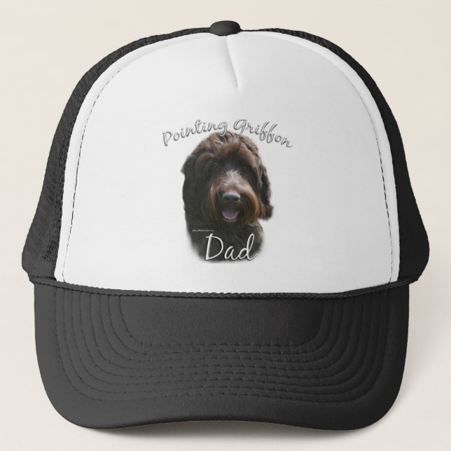 Wirehaired Pointing Griffon Dad 2 Trucker Hat (Front)