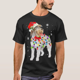 Wirehaired Pointing Griffon Dog Christmas Xmas Mum T-Shirt