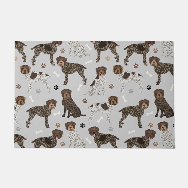 Wirehaired Pointing Griffon Doormat (Front)