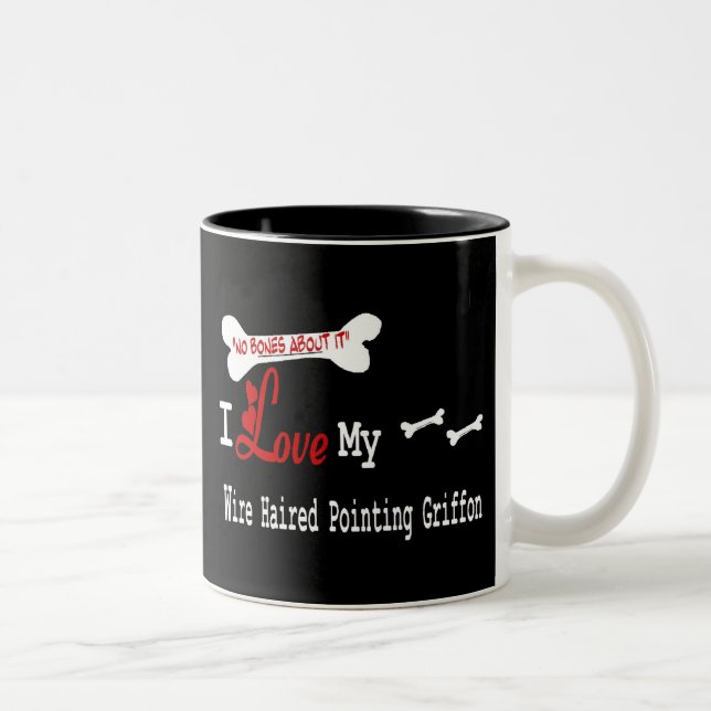 Wirehaired Pointing Griffon (I Love) Mug (Right)