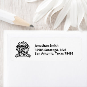 WIREHAIRED POINTING GRIFFON Image Return Address Return Address Label