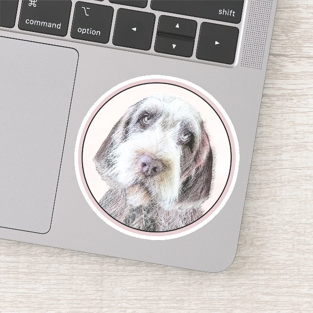 Wirehaired Pointing Griffon Painting - Dog Art (Detail)