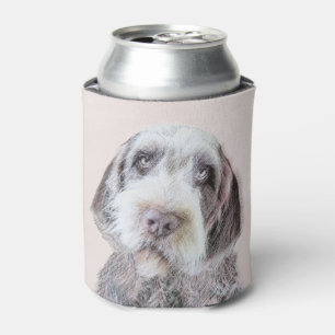 Wirehaired Pointing Griffon Painting - Dog Art Can Cooler