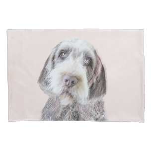 Wirehaired Pointing Griffon Painting - Dog Art Pillowcase