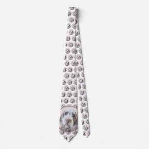 Wirehaired Pointing Griffon Painting - Dog Art Tie