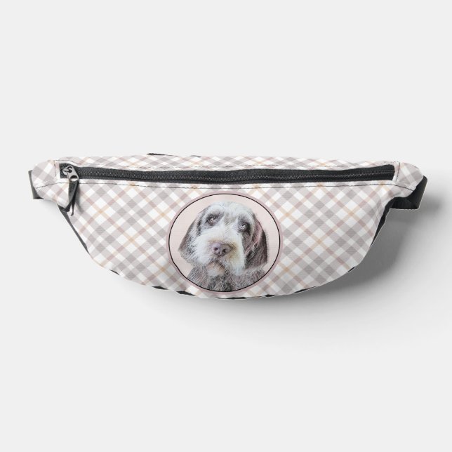 Wirehaired Pointing Griffon Painting Pet Dog Art Bum Bags (Lay Down)