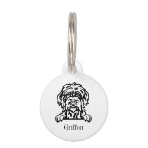 Wirehaired Pointing Griffon Pet Tag