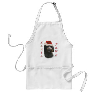 Wirehaired Pointing Griffon Santa Paws Standard Apron