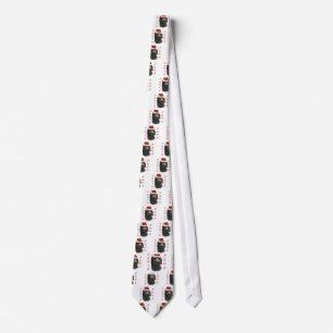 Wirehaired Pointing Griffon Santa Paws Tie