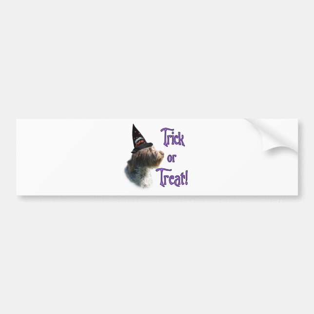 Wirehaired Pointing Griffon Trick Bumper Sticker (Front)