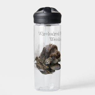 Wirehaired Pointing Griffon , Woodcock hunting Water Bottle