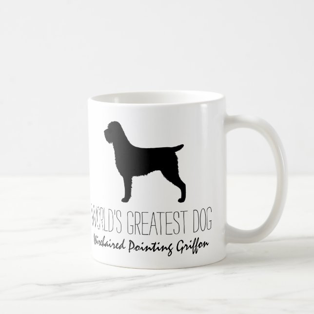 Wirehaired Pointing Griffon World's Greatest Dog Coffee Mug (Right)
