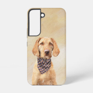 Wirehaired Vizsla Painting - Cute Original Dog Art Samsung Galaxy Case