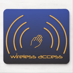 Wireless Access Christian mousepad