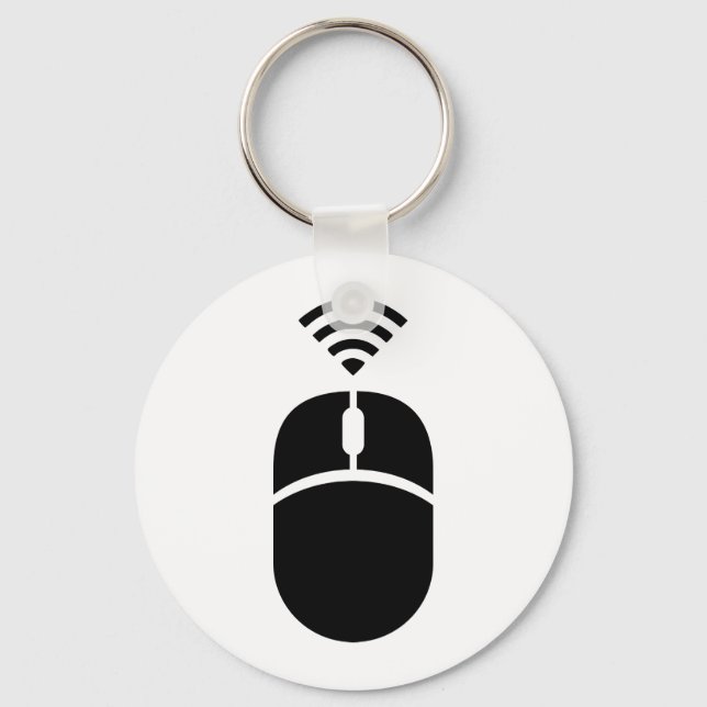 Wireless computer mouse key ring (Front)