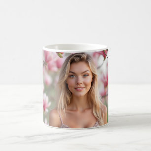 Wireless Elegance in Spring Coffee Mug