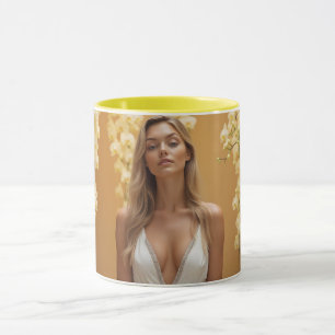 Wireless Elegance in Spring Mug