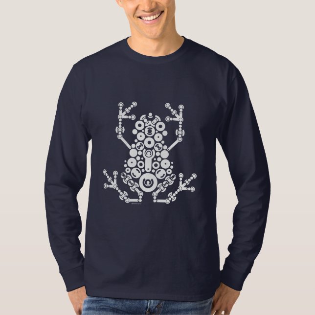 Wireless Frog, Dark T-Shirt (Front)