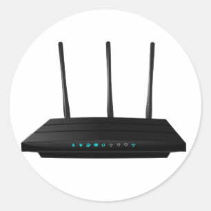 Wireless Router Stickers