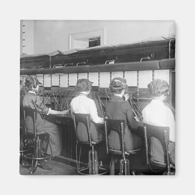 Wires Crossed: 1914 Magnet (Front)